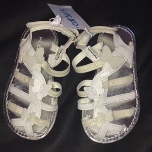 Carter’s All White Butterfly Sandal